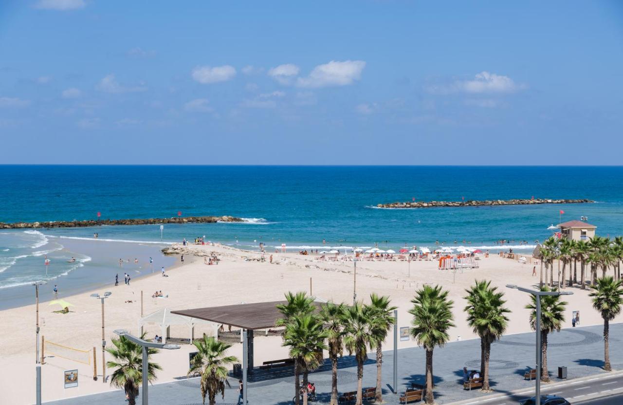 4 Bedroom Apartment On The Beach Tel Aviv Exterior foto